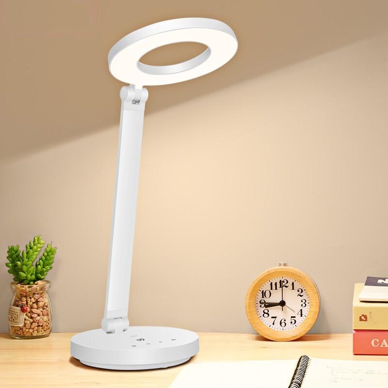 【久量】台灯led充电学生学习读写儿童台灯床头柔光灯dp-1059a